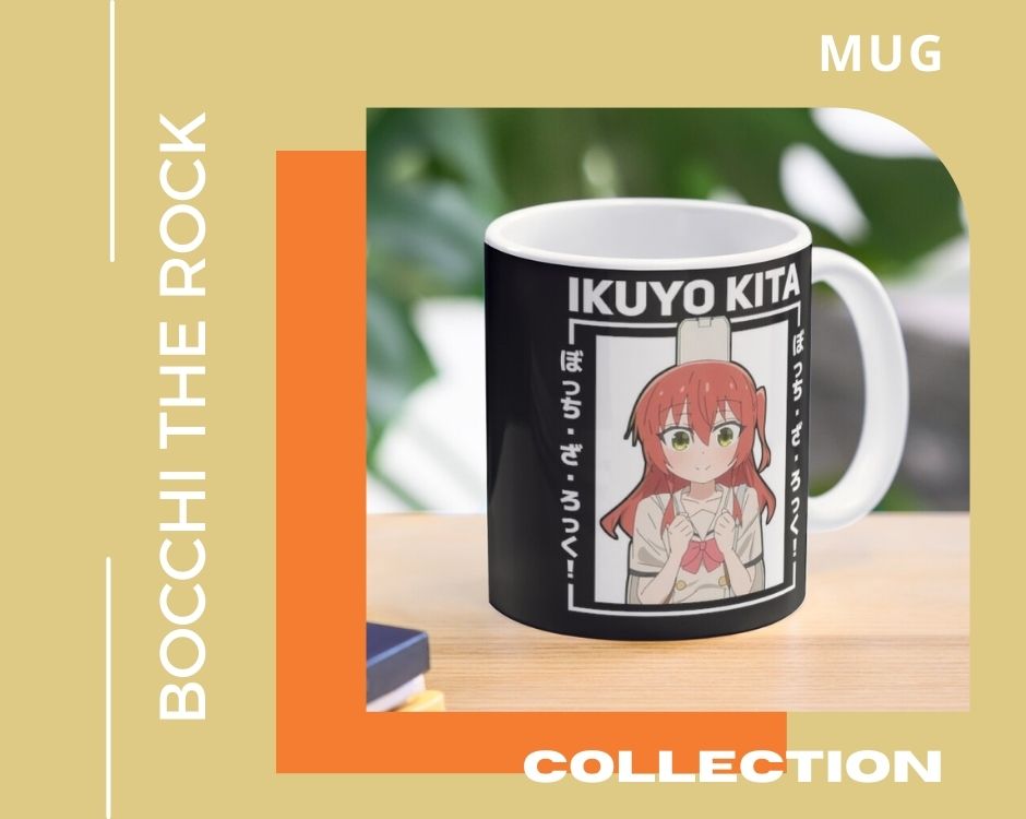 No No edit bocchi the rock MUG - Bocchi the Rock Merch
