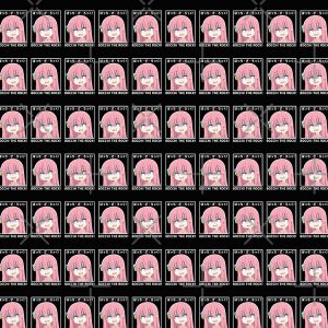 artwork Offical bocchi the rock Merch