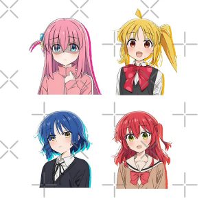 artwork Offical bocchi the rock Merch