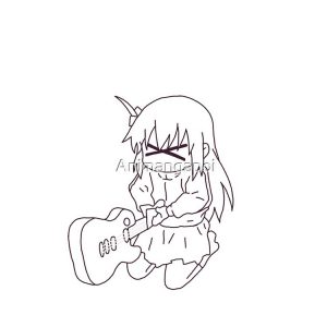 artwork Offical bocchi the rock Merch