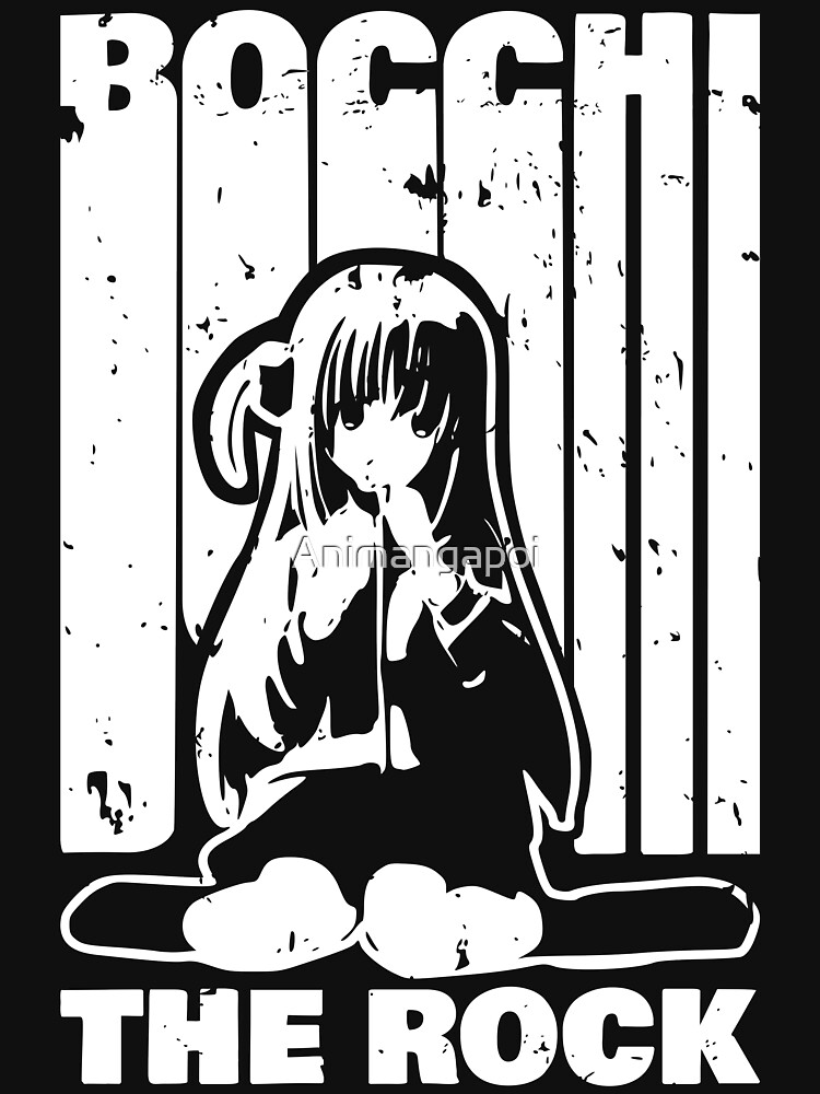 Hitori Gotoh Anime Girl from Bocchi the Rock Black Pullover Hoodie RB2706 3 - Bocchi the Rock Merch artwork Offical bocchi the rock Merch