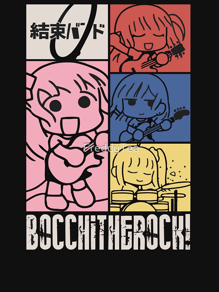 Bocchi the Rock Essential T-Shirt RB2706 3 - Bocchi the Rock Merch artwork Offical bocchi the rock Merch