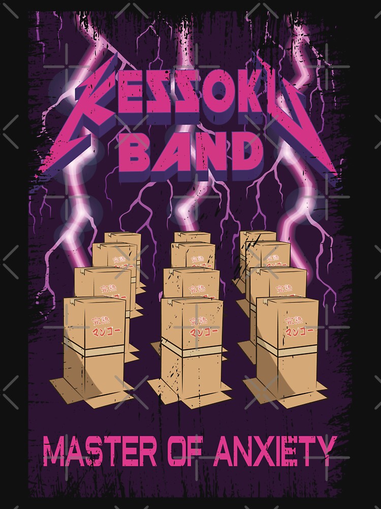 BOCCHI THE ROCK!: KESSOKU BAND MASTER OF ANXIETY (GRUNGE STYLE) Classic T-Shirt RB2706 3 - Bocchi the Rock Merch artwork Offical bocchi the rock Merch