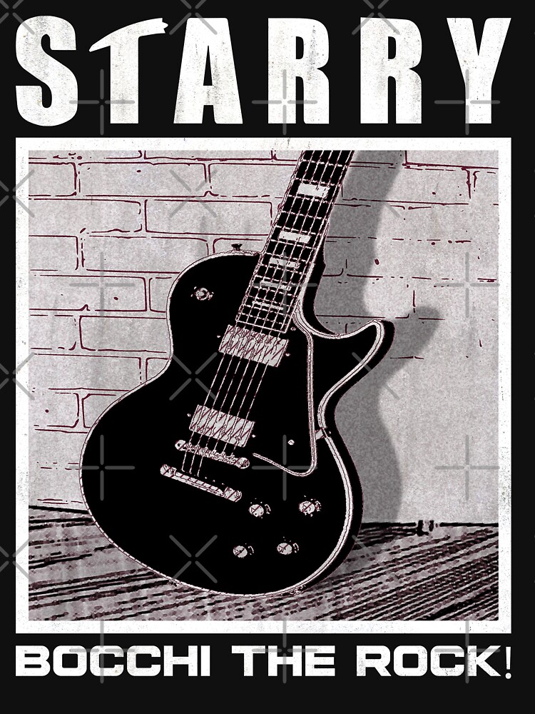 bocchi the rock starry Hitori Gotoh Classic T-Shirt RB2706 3 - Bocchi the Rock Merch artwork Offical bocchi the rock Merch