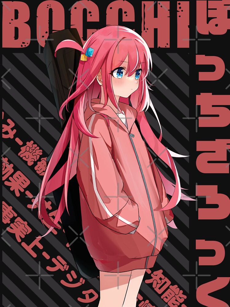 Bocchi the Rock! - Hitori Gotou Essential T-Shirt RB2706 3 - Bocchi the Rock Merch artwork Offical bocchi the rock Merch