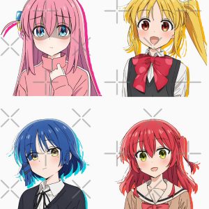 artwork Offical bocchi the rock Merch