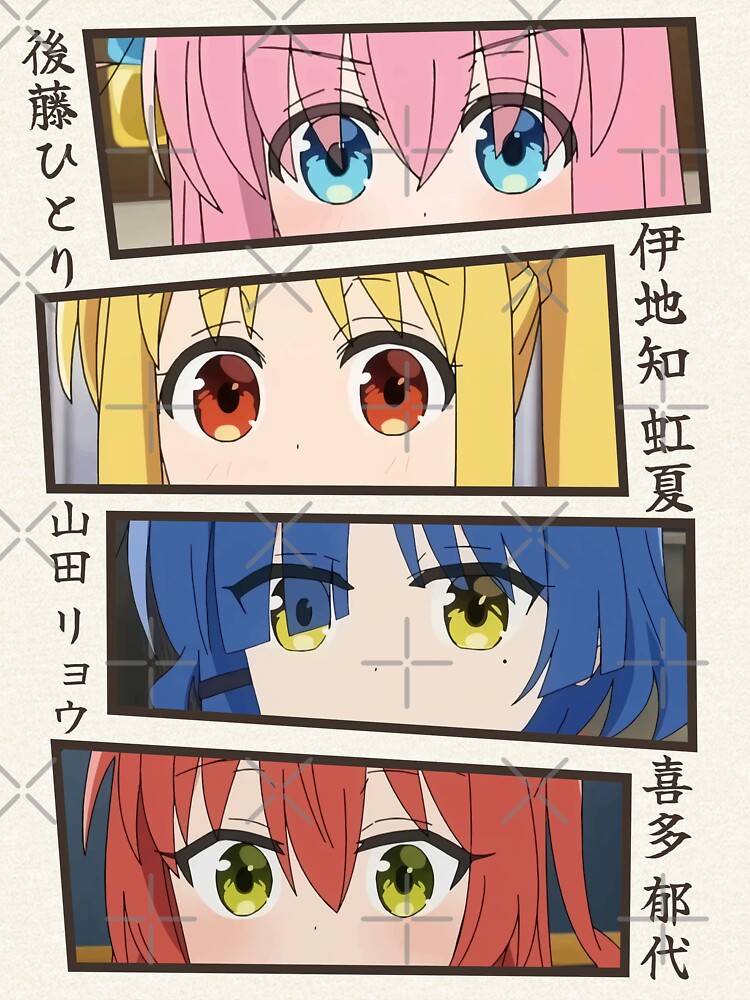 artwork Offical bocchi the rock Merch