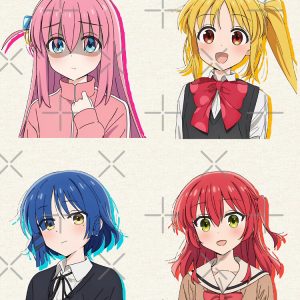 artwork Offical bocchi the rock Merch
