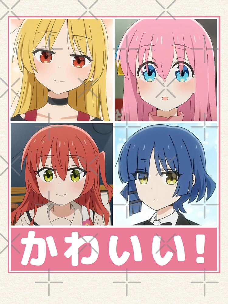 artwork Offical bocchi the rock Merch