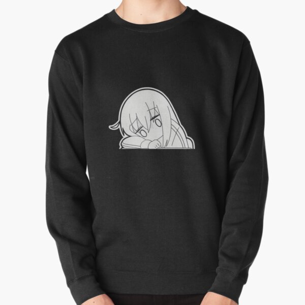 Bocchi the Rock! Sad Bocchi Pullover Sweatshirt RB2706 product Offical bocchi the rock Merch