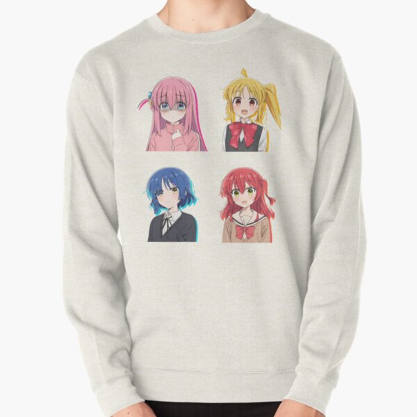 Bocchi the Rock Pack Pullover Sweatshirt RB2706 product Offical bocchi the rock Merch