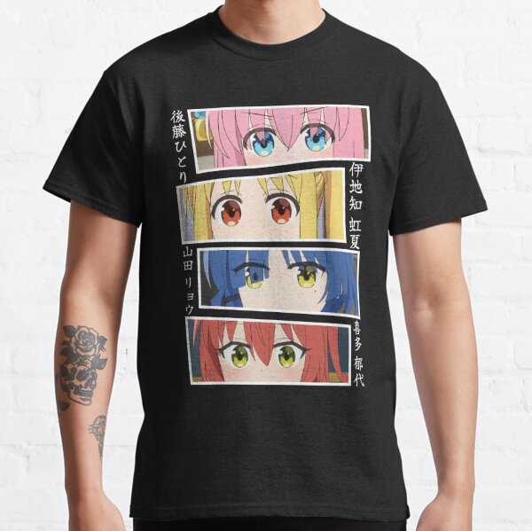 Bocchi the Rock Eyes Classic T-Shirt RB2706 product Offical bocchi the rock Merch