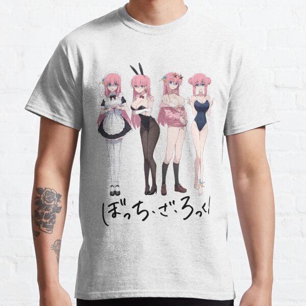 Bocchi the Rock Pack Classic T-Shirt RB2706 product Offical bocchi the rock Merch