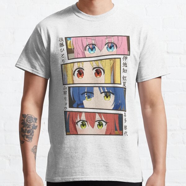 Bocchi the Rock Eyes Classic T-Shirt RB2706 product Offical bocchi the rock Merch