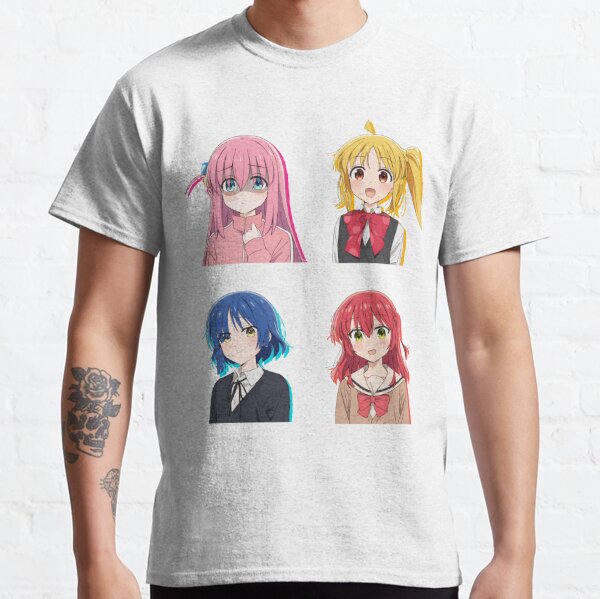 Bocchi the Rock Pack Classic T-Shirt RB2706 product Offical bocchi the rock Merch