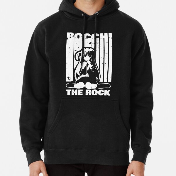 Hitori Gotoh Anime Girl from Bocchi the Rock Black Pullover Hoodie RB2706 product Offical bocchi the rock Merch