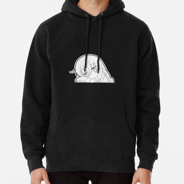 Bocchi the Rock! Sad Bocchi Pullover Hoodie RB2706 product Offical bocchi the rock Merch