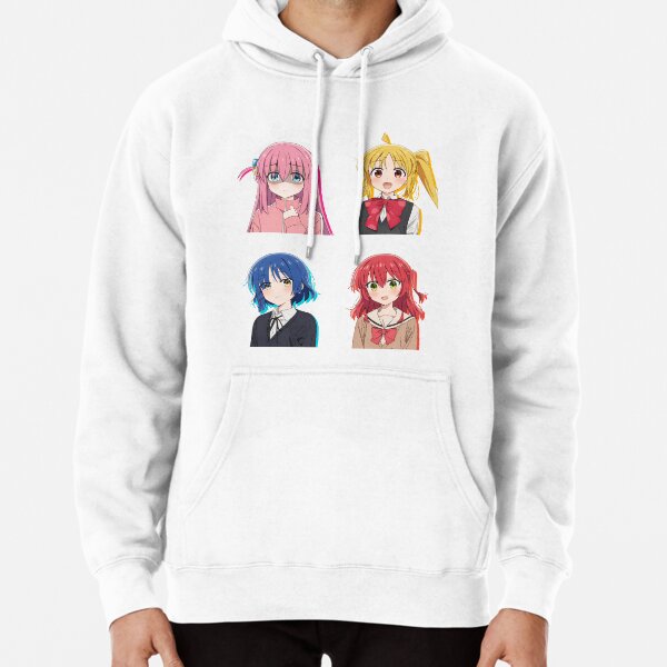 Bocchi the Rock Pack Pullover Hoodie RB2706 product Offical bocchi the rock Merch
