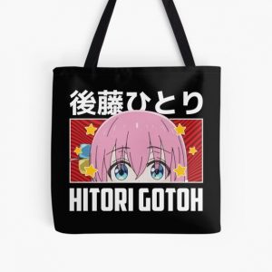 Bocchi the Rock Peeker All Over Print Tote Bag RB2706 product Offical bocchi the rock Merch