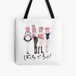Bocchi the Rock Pack All Over Print Tote Bag RB2706 product Offical bocchi the rock Merch