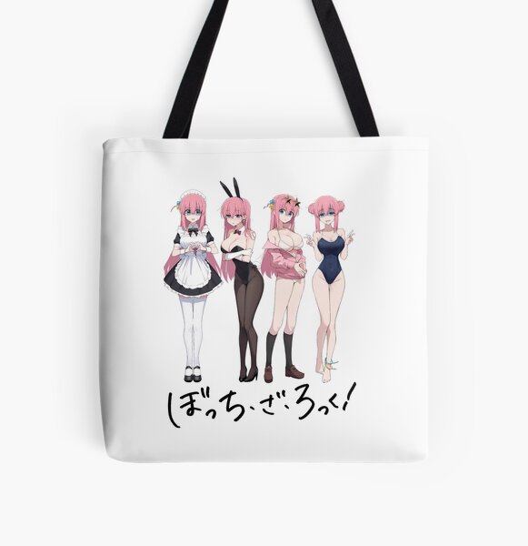 Bocchi the Rock Pack All Over Print Tote Bag RB2706 5 - Bocchi the Rock Merch Bocchi the Rock Pack All Over Print Tote Bag RB2706 product Offical bocchi the rock Merch