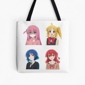 Bocchi the Rock Pack All Over Print Tote Bag RB2706 product Offical bocchi the rock Merch