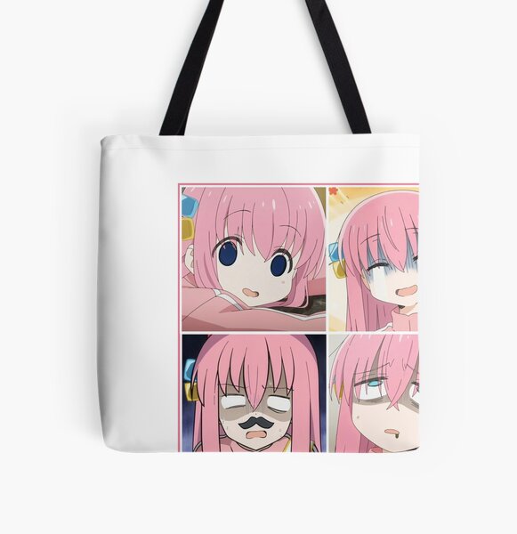 Bocchi the Rock All Over Print Tote Bag RB2706 product Offical bocchi the rock Merch