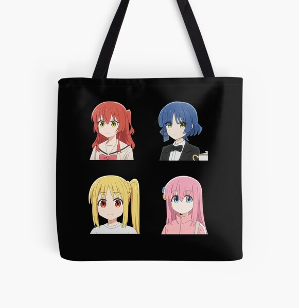Bocchi the Rock All Over Print Tote Bag RB2706 product Offical bocchi the rock Merch