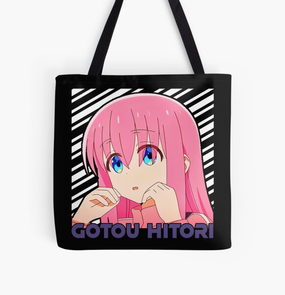 Hitori gotou bocchi the rock All Over Print Tote Bag RB2706 product Offical bocchi the rock Merch