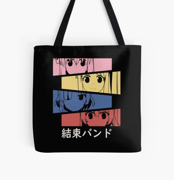 Bocchi the Rock All Over Print Tote Bag RB2706 product Offical bocchi the rock Merch