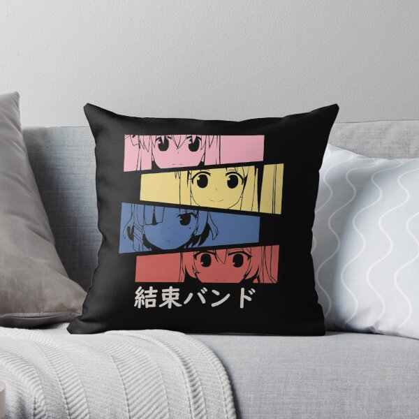 Bocchi the Rock Throw Pillow RB2706 product Offical bocchi the rock Merch