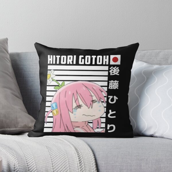 Bocchi the Rock Throw Pillow RB2706 product Offical bocchi the rock Merch