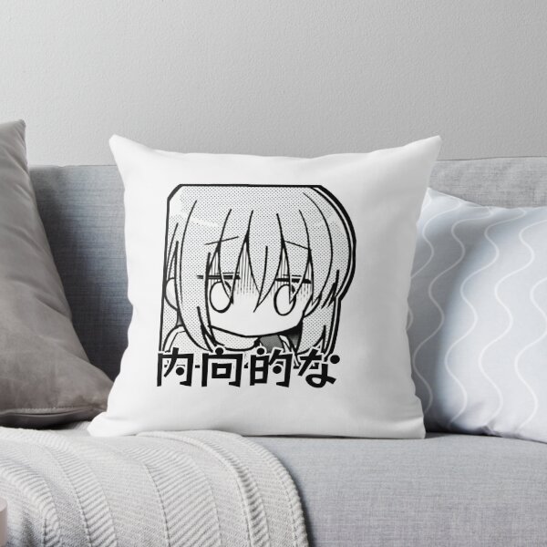 Bocchi the Rock Manga Throw Pillow RB2706 product Offical bocchi the rock Merch