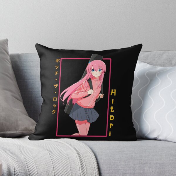 Hitori goto -bocchi the rock Throw Pillow RB2706 product Offical bocchi the rock Merch