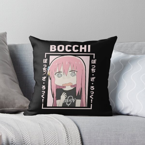 Bocchi the Rock Throw Pillow RB2706 product Offical bocchi the rock Merch