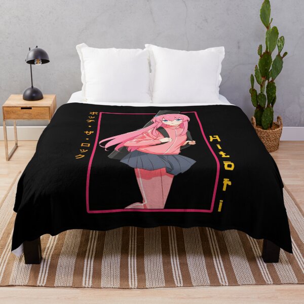 Hitori goto -bocchi the rock Throw Blanket RB2706 product Offical bocchi the rock Merch