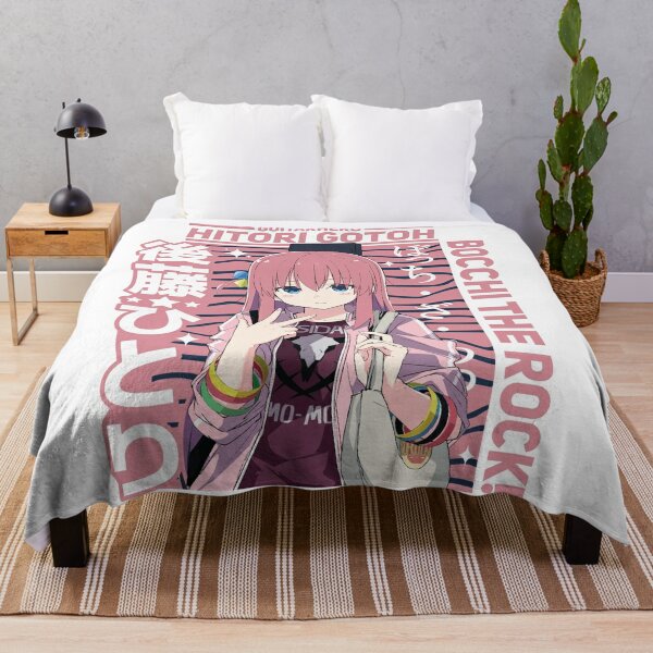 Bocchi the Rock Throw Blanket RB2706 product Offical bocchi the rock Merch