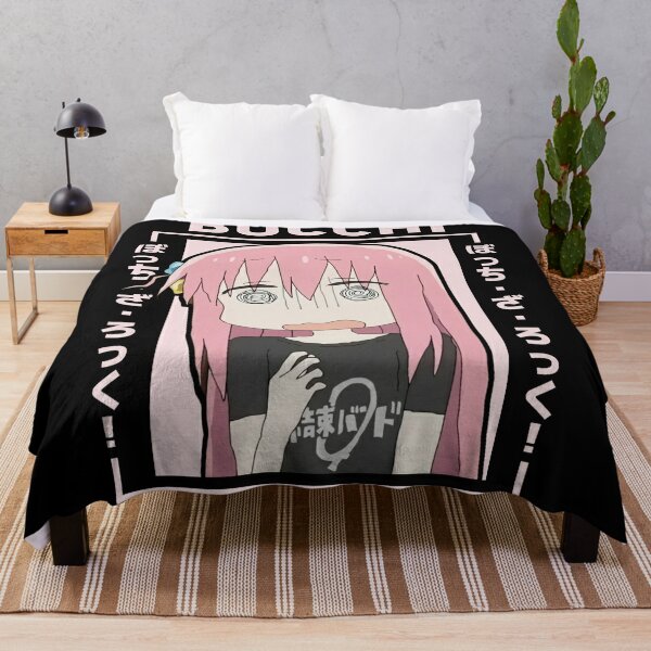 Bocchi the Rock Throw Blanket RB2706 product Offical bocchi the rock Merch