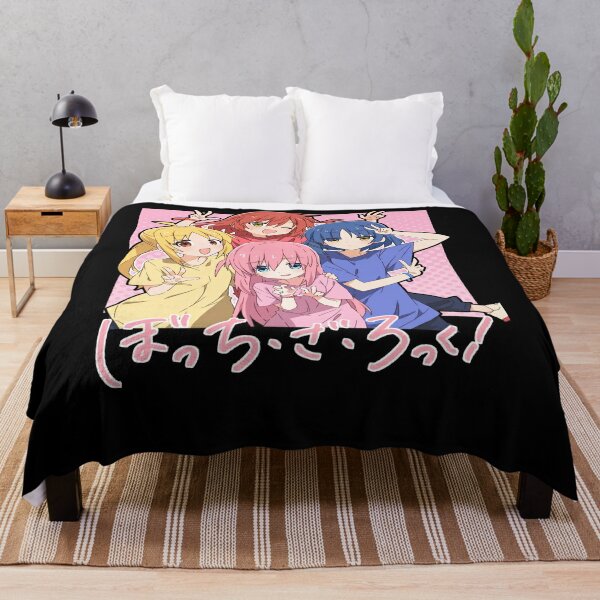 Bocchi the Rock Throw Blanket RB2706 product Offical bocchi the rock Merch