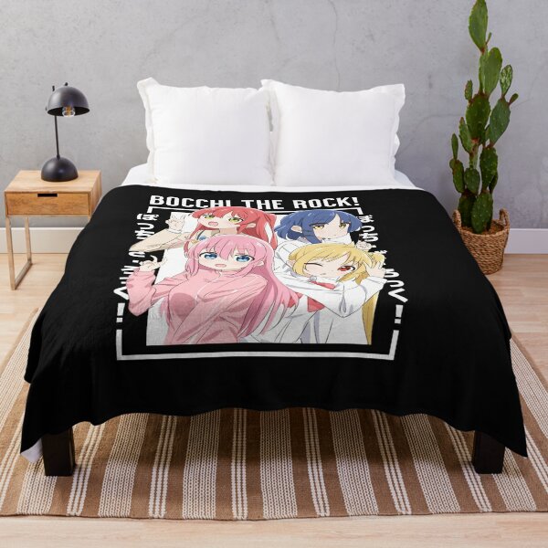 Bocchi the Rock Throw Blanket RB2706 product Offical bocchi the rock Merch