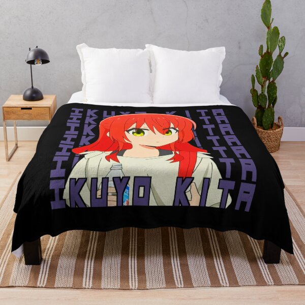 Bocchi the rock ikuyo kita Throw Blanket RB2706 product Offical bocchi the rock Merch