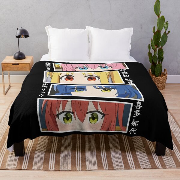 Bocchi the Rock Throw Blanket RB2706 product Offical bocchi the rock Merch