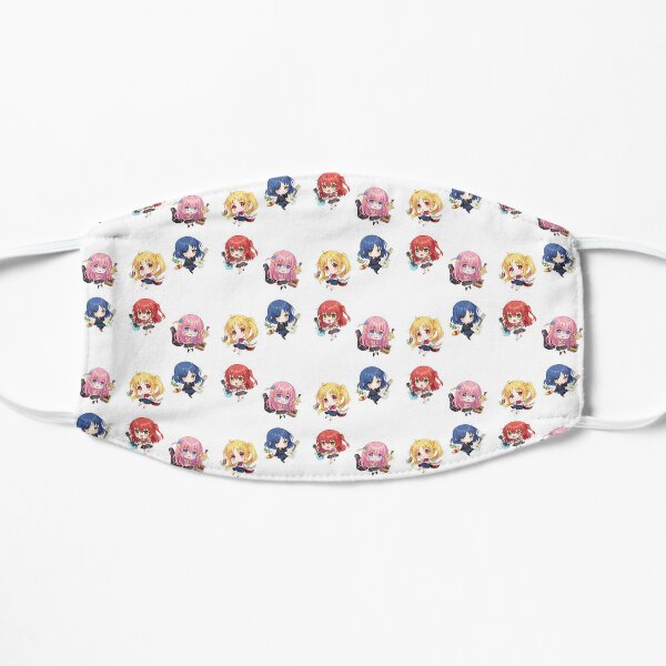 Bocchi the Rock Chibi Pack Flat Mask RB2706 product Offical bocchi the rock Merch