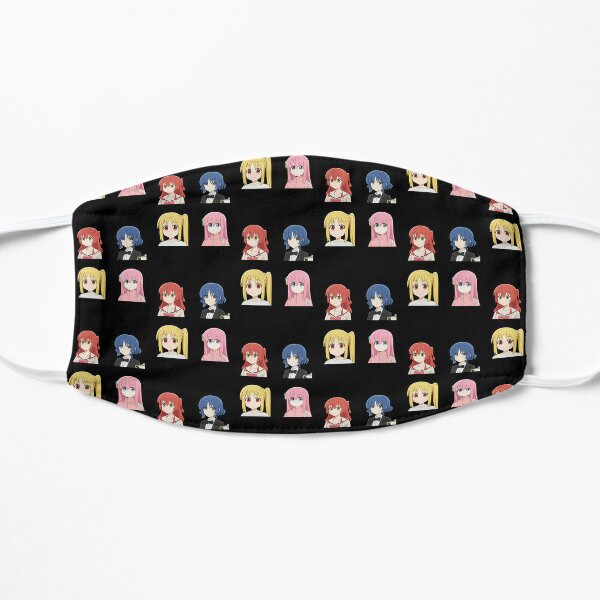 Bocchi the Rock Flat Mask RB2706 product Offical bocchi the rock Merch
