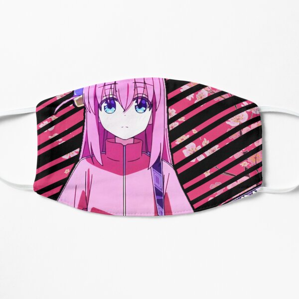 Hitori goto bocchi the rock Flat Mask RB2706 product Offical bocchi the rock Merch