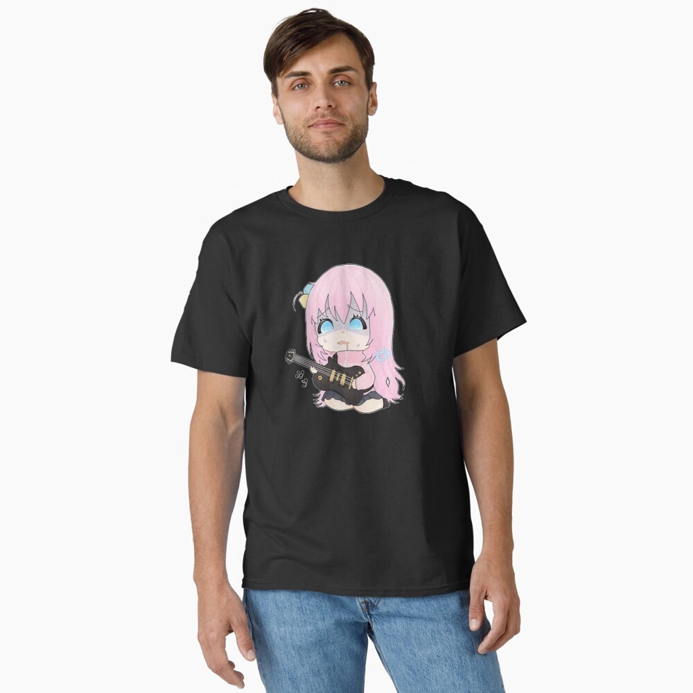 Bocchi the Rock T-shirt – Rocking in My Room Vintage Tee 3 - Bocchi the Rock Merch d2 1 - Bocchi the Rock Merch